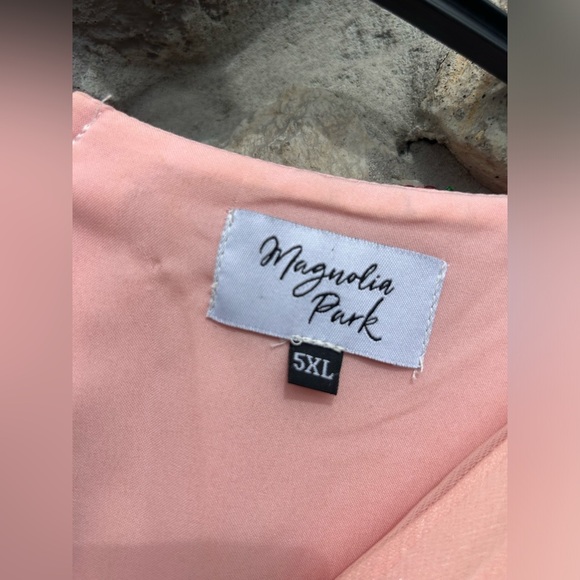 Magnolia Park Sequin Strawberry Dress Pink Sz 5XL Strawberry Shortcake Cosplay - Picture 3 of 5